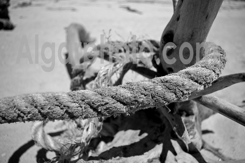 Algarve photography Rope at Anchoras