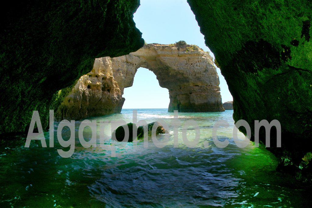 Algarve photography Albadeira Caves ladscape