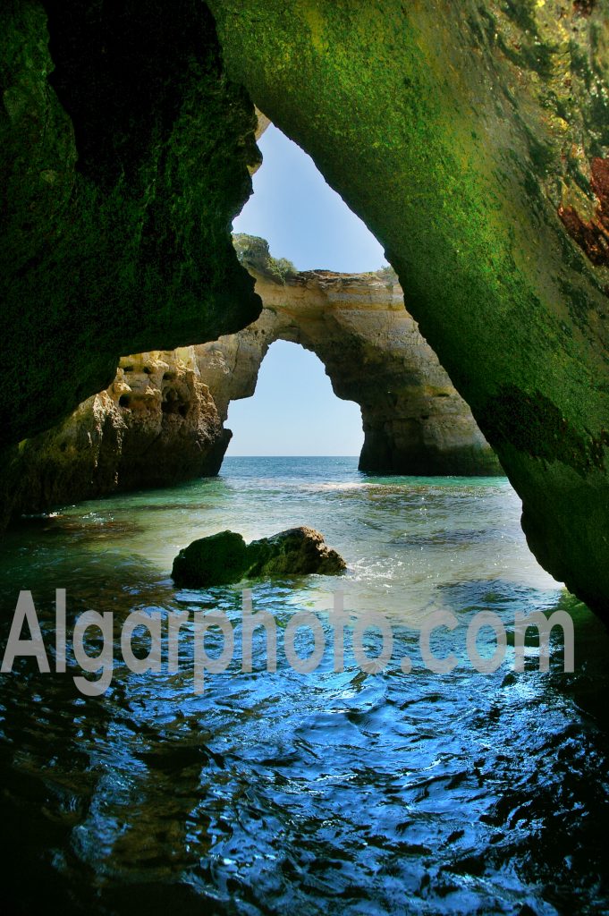 Algarve photography Albandeira caves portrait
